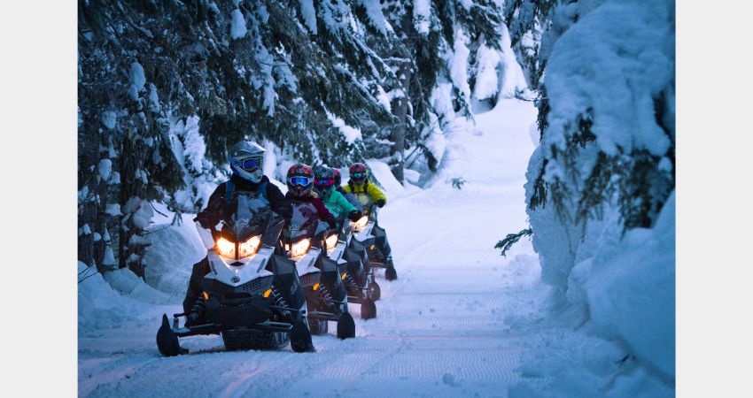 Whistler - BC Snowmobile Tour