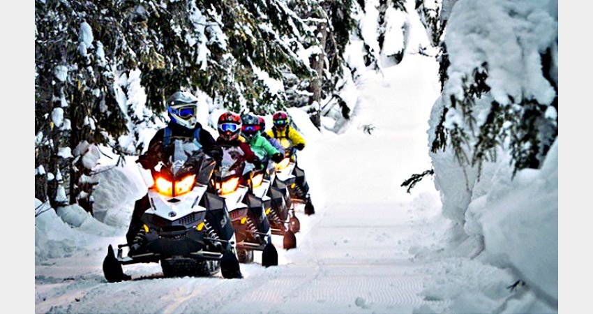 Whistler - Family Snowmobile Tour