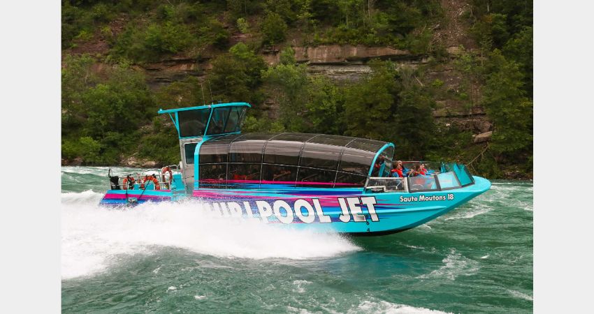 Niagara Falls – Whirlpool Jetboat Adventure – Wet Jet and Freedom Jet