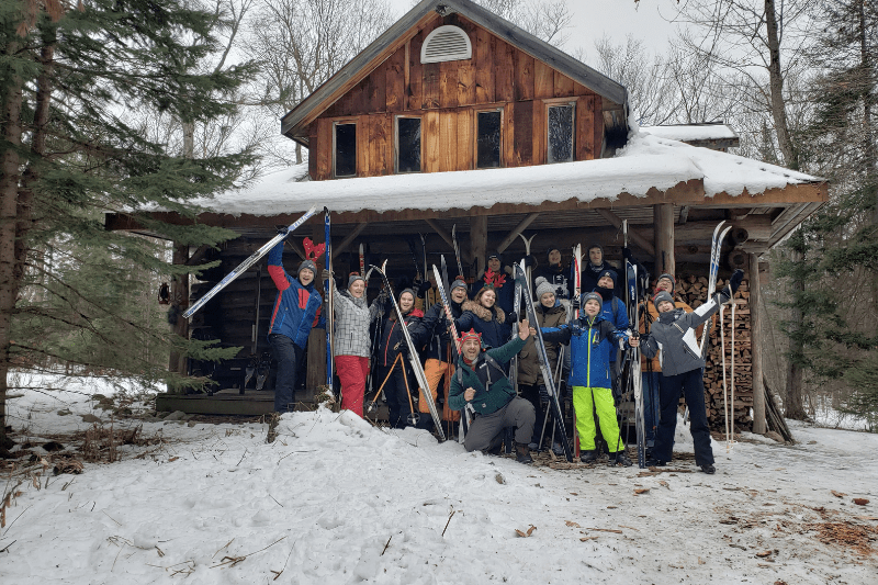 3-Day Canadian Winter Log Cabin Adventure