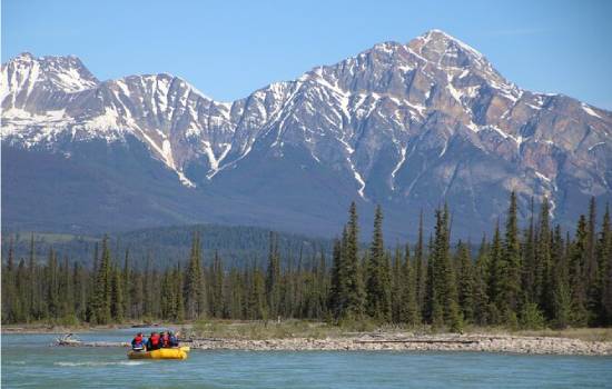 Activity Tour - Jasper Athabasca Mile 5 – Rafting Tour