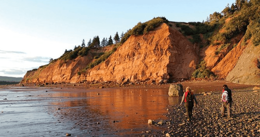 Experience the unique phenomenon of the tides of the Bay of Fundy