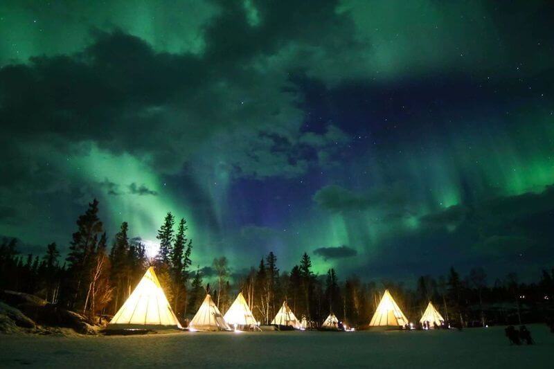 Indigenous Cultural Experience: Alberta's Starlit Teepees