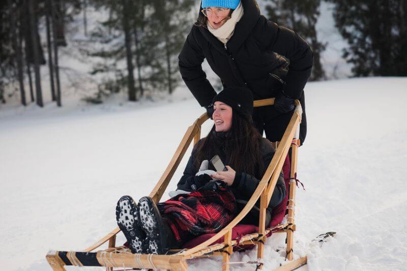 Laurentians Winter Adventure: Lake Morency's Natural Thrills