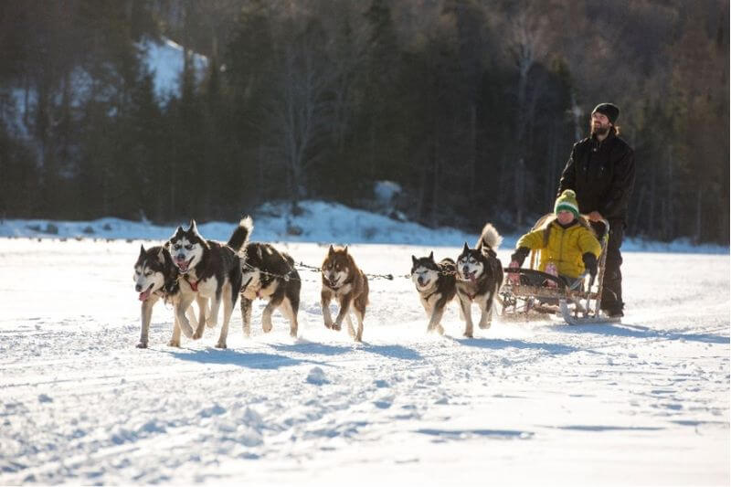 Laurentians Winter Adventure: Lake Morency's Natural Thrills