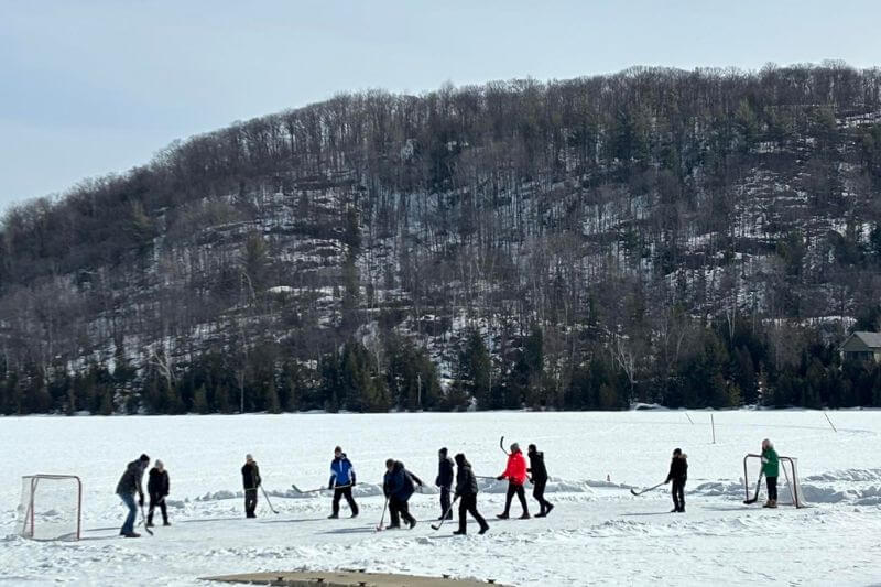 Laurentians Winter Adventure: Lake Morency's Natural Thrills