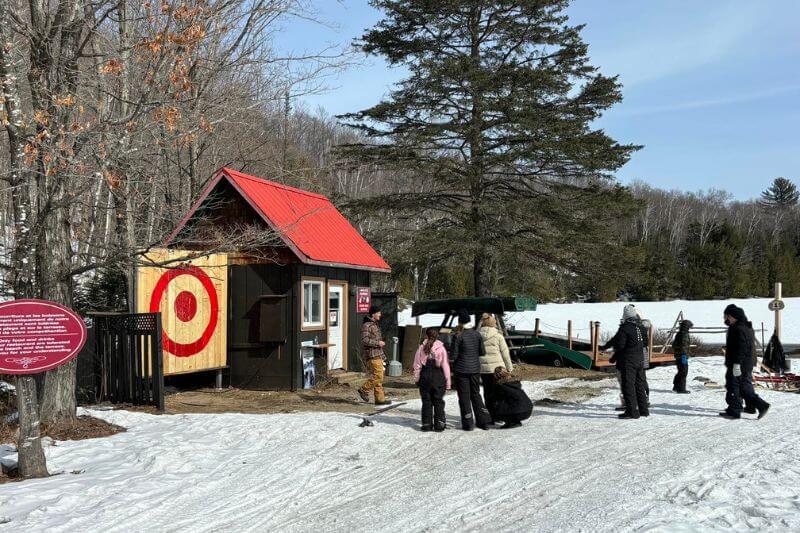 Laurentians Winter Adventure: Lake Morency's Natural Thrills