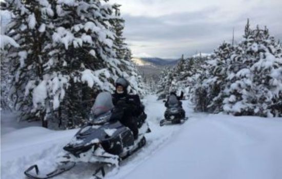 Yukon Wilderness: Snowmobiles & Northern Lights