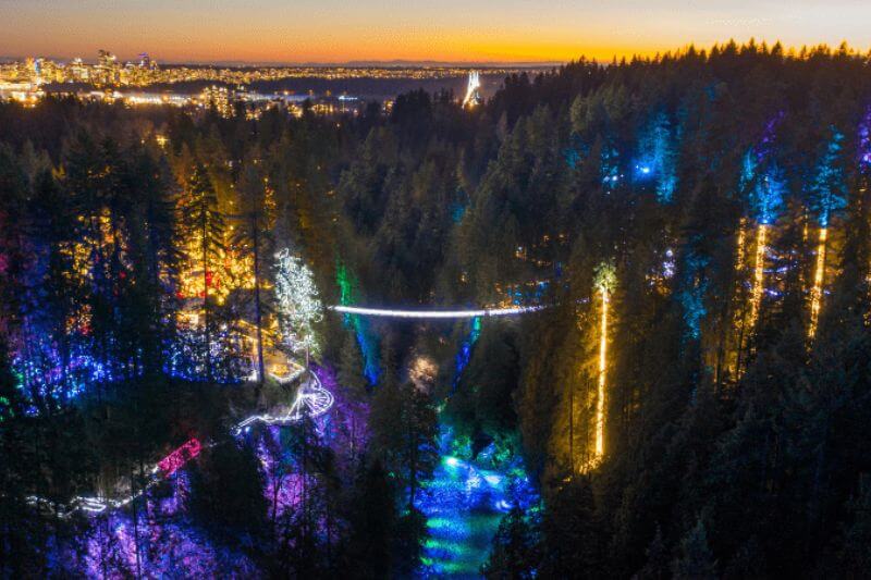 Christmas Glow Vancouver Highlights & Canyon Lights!